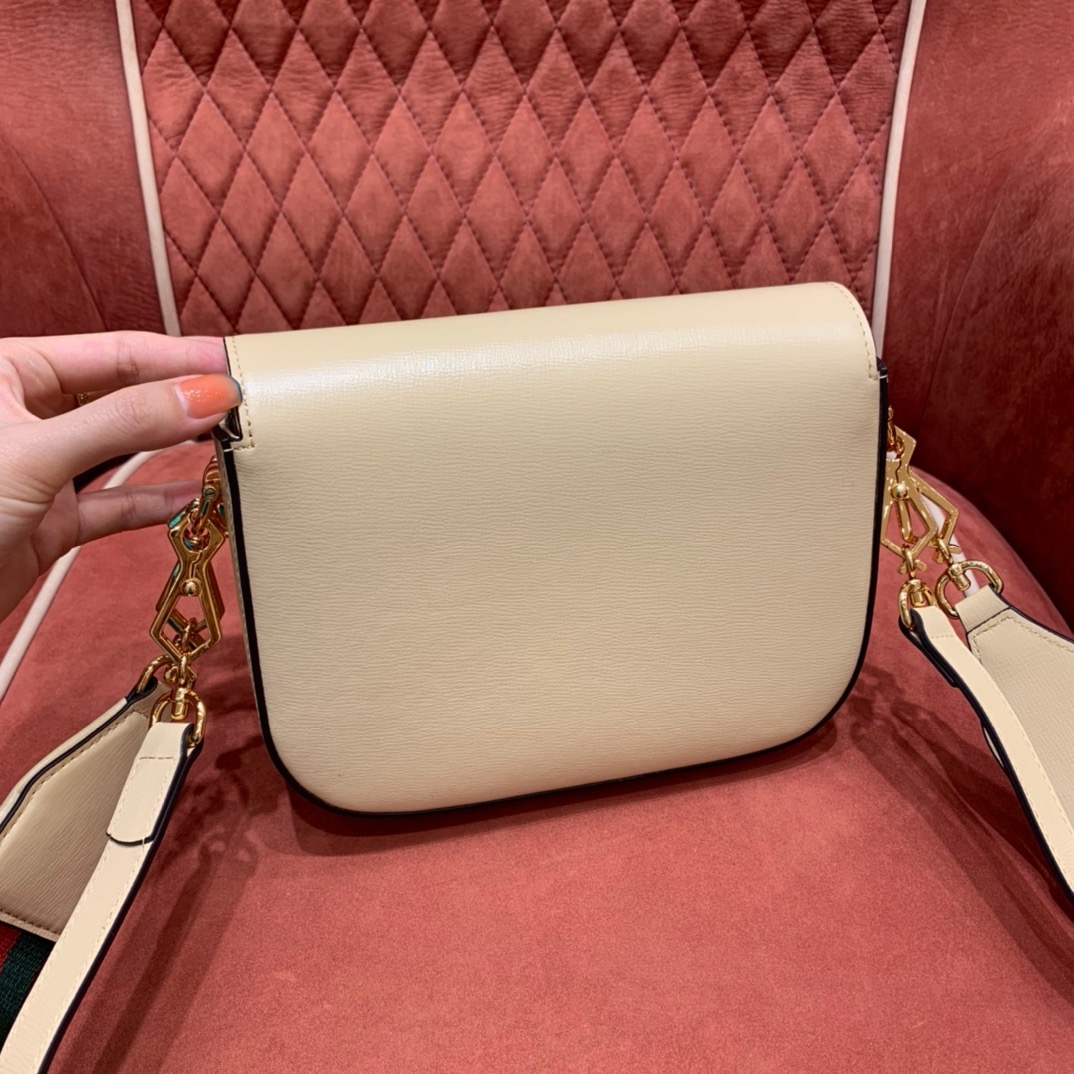 Gucci Horsebit 1955 shoulder bag beige cow leather