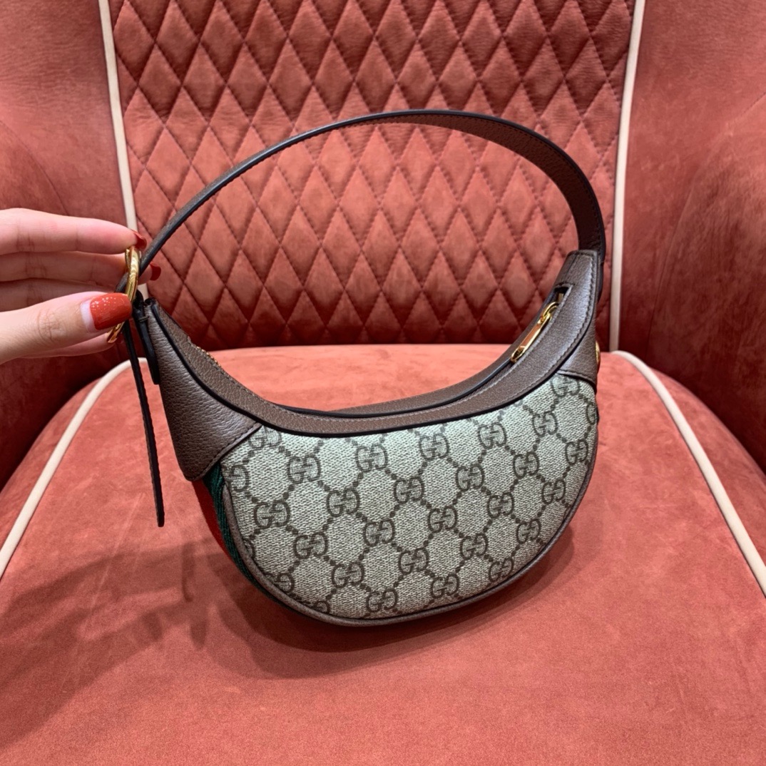 Gucci Ophidia hobo underarm bag GG monogram canvas