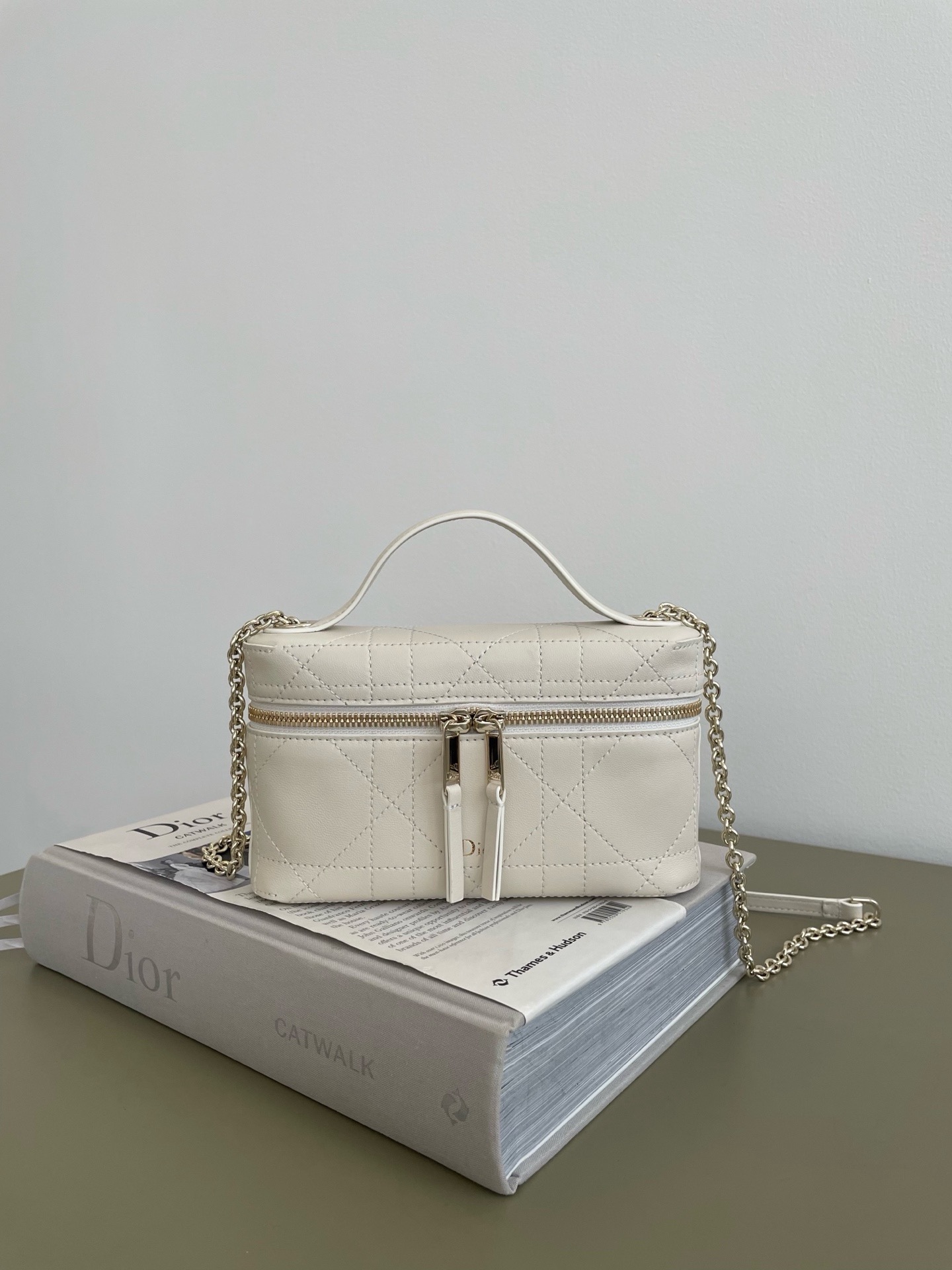 Dior Trianon Soft Vanity lambskin mini cosmetic bag
