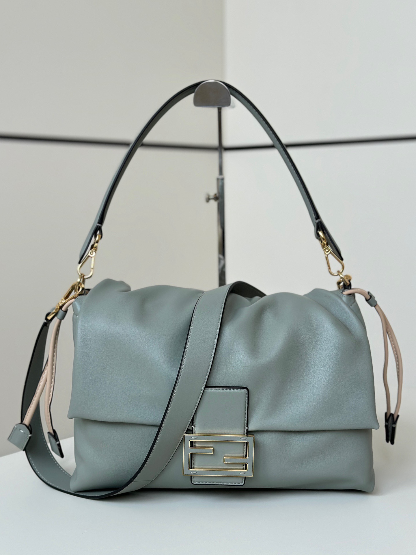 Fendi Baguette Soft Large Crossbody Bag