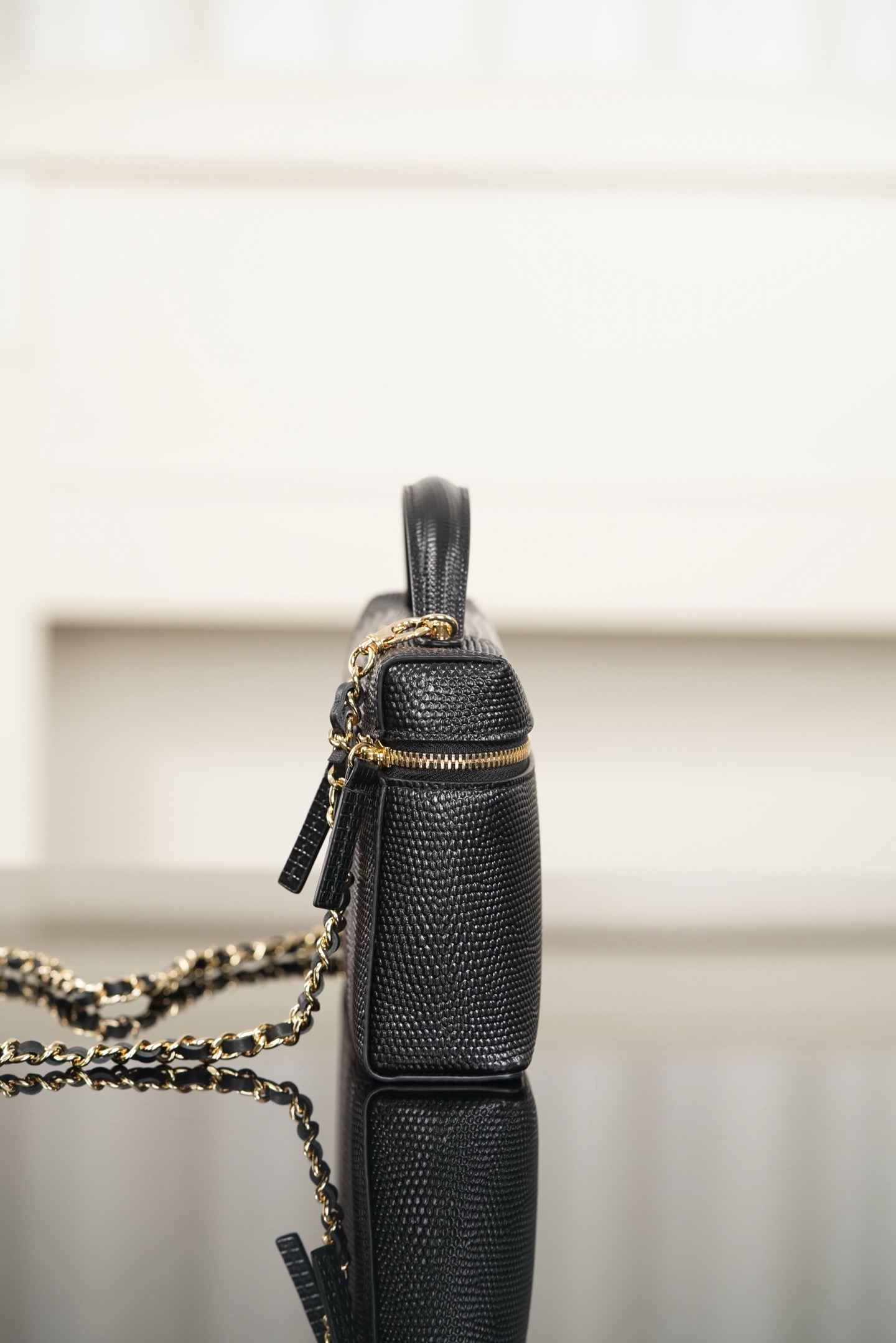 Chanel 26A black LP box shoulder bag