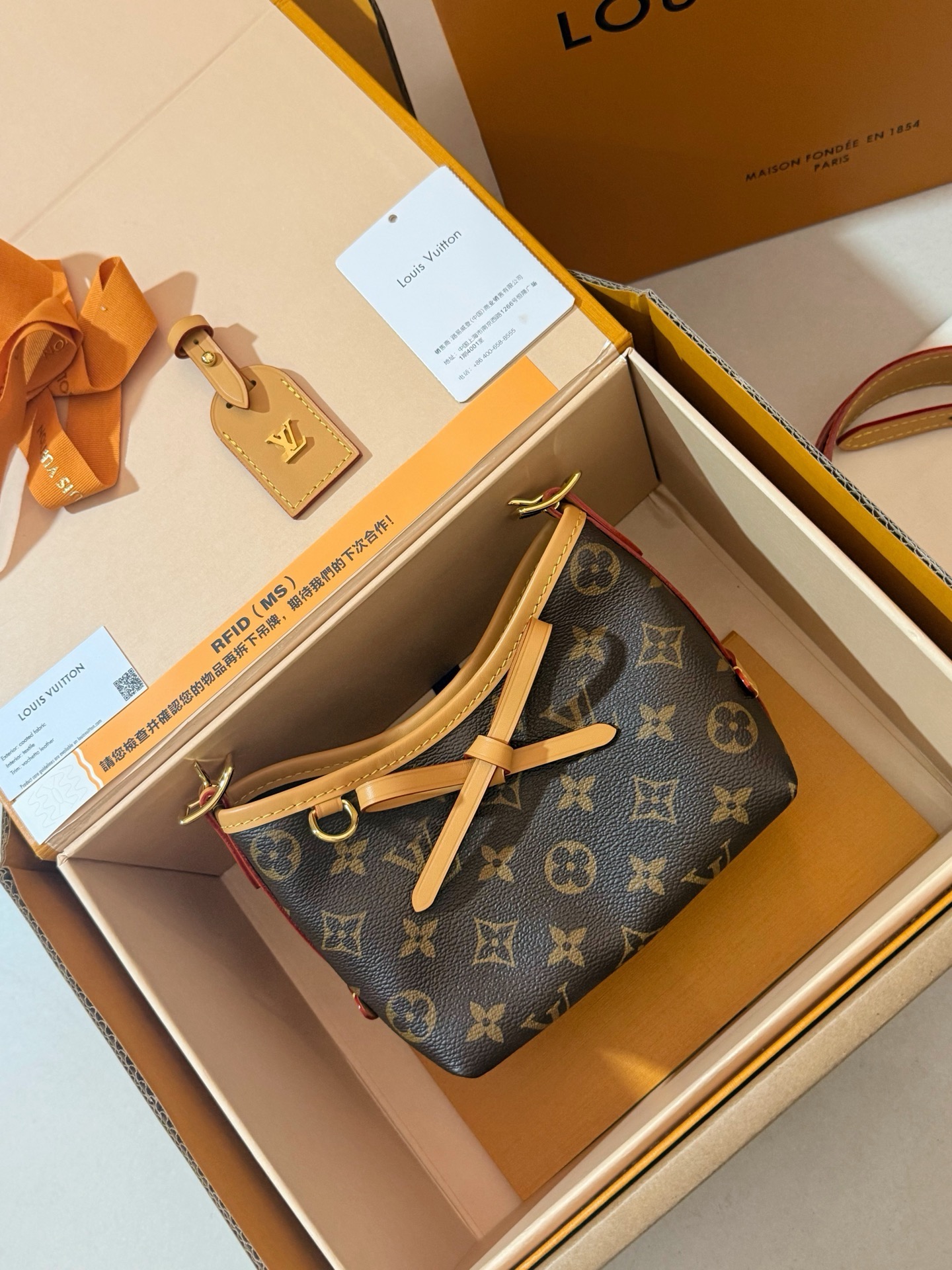 Louis Vuitton NANO CARRYALL M2A711 monogram canvas crossbody bag